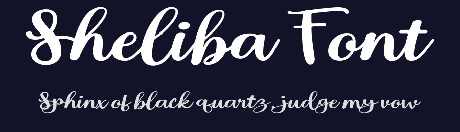 Sheliba Font by akbartype — Script Handwritten Font — thumbnail 2