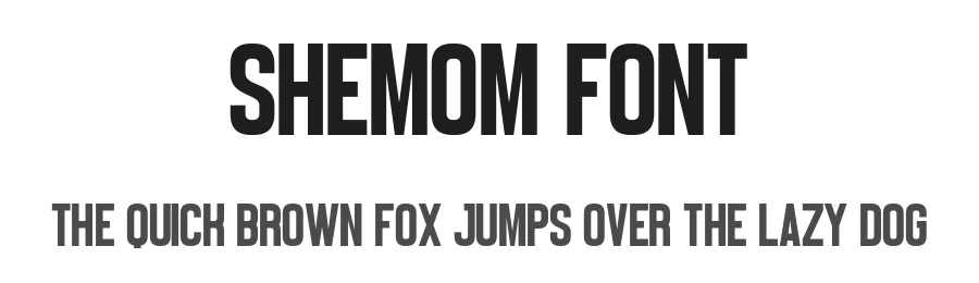 Shemom Font by Craftedtype — Decorative Font