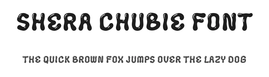 Shera Chubie Font by Typebae — Display Font
