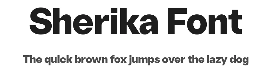 Sherika Font by Akbartype — Sans Serif Font