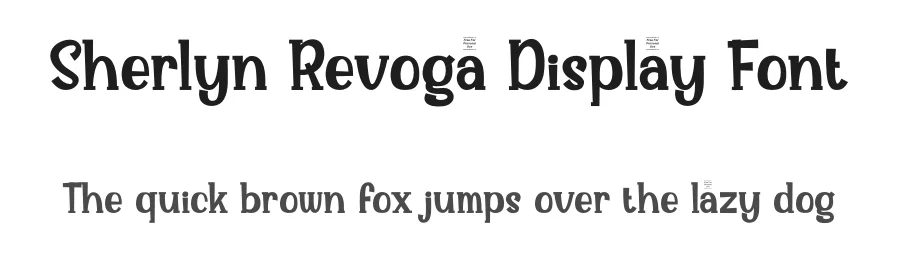 Sherlyn Revoga Display Font by ErmediaStudio — Display Font