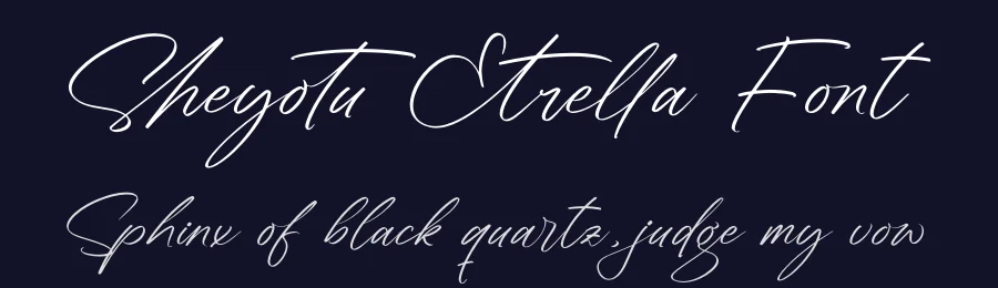 Sheyotu Etrella Font by stylishtype.co — Script Handwritten Font — thumbnail 2