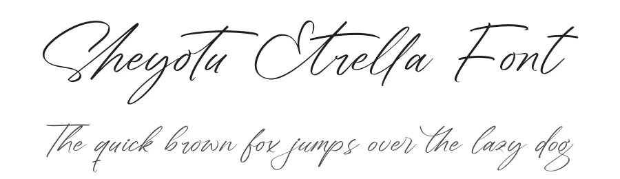 Sheyotu Etrella Font by stylishtype.co — Script Handwritten Font