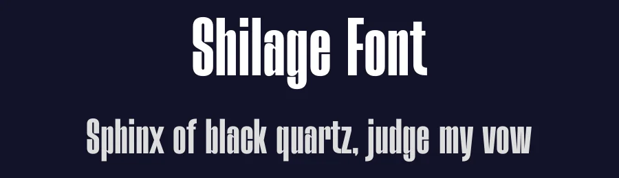 Shilage Font by TypeLogue — Sans Serif Font — thumbnail 2