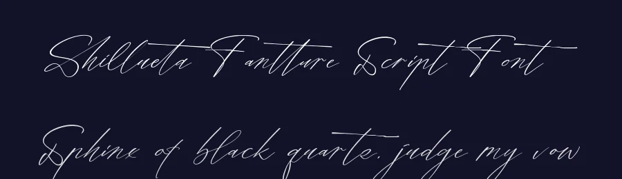 Shillueta Fantture Script Font by stylishtype.co — Script Handwritten Font — thumbnail 2