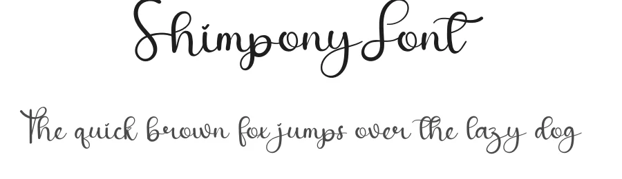 Shimpony Font by andikastudio — Script Handwritten Font
