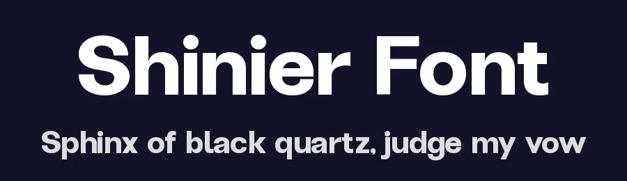 Shinier Font by zeenesia studio — Sans Serif Font — thumbnail 2