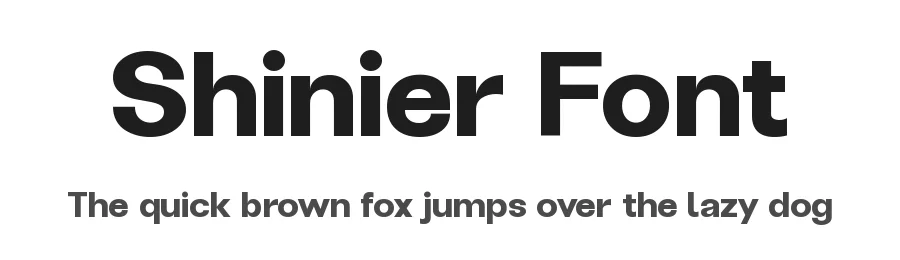 Shinier Font by zeenesia studio — Sans Serif Font