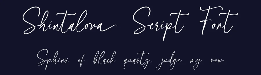 Shintalova Script Font by Bluestype Studio — Script Handwritten Font — thumbnail 2