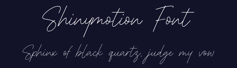 Shinymotion Font by Allouse.Studio — Script Handwritten Font — thumbnail 2