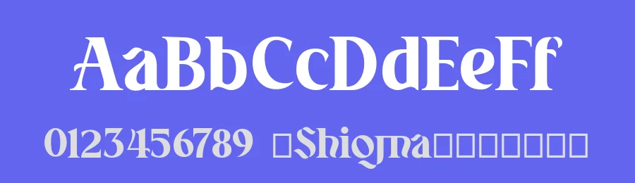 Shioma Font by Aluyeah Studio — Serif Font — thumbnail 3