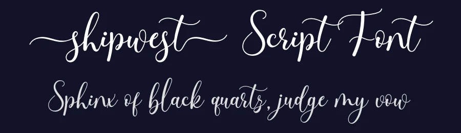 Shipwest Script Font by airotype — Script Handwritten Font — thumbnail 2