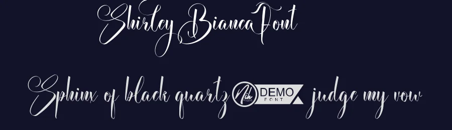 Shirley Bianca Font by nihstudio — Script Handwritten Font — thumbnail 2