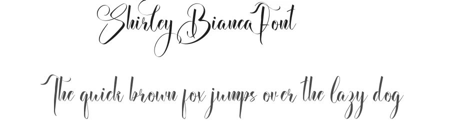 Shirley Bianca Font by nihstudio — Script Handwritten Font