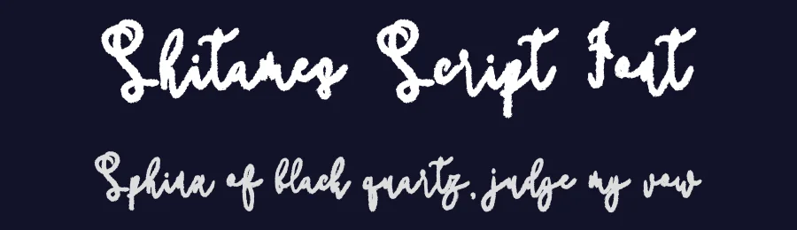 Shitames Script Font by Dhabee — Script Handwritten Font — thumbnail 2