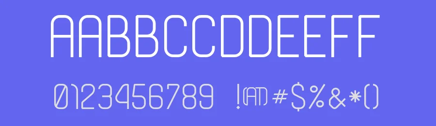SHKODER 1989 TYPEFACE by Julian Hoxhaj — Sans Serif Font — thumbnail 3