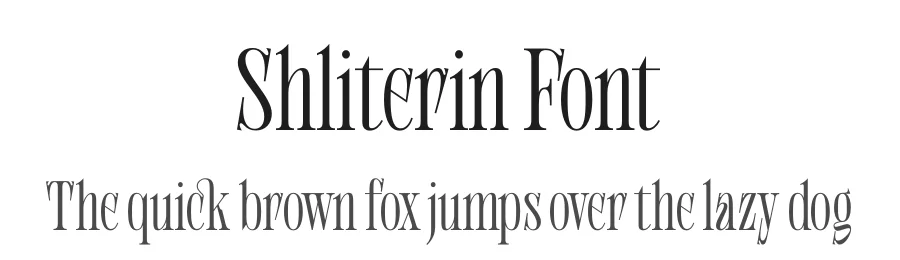 Shliterin Font by timelesstype.co — Serif Font