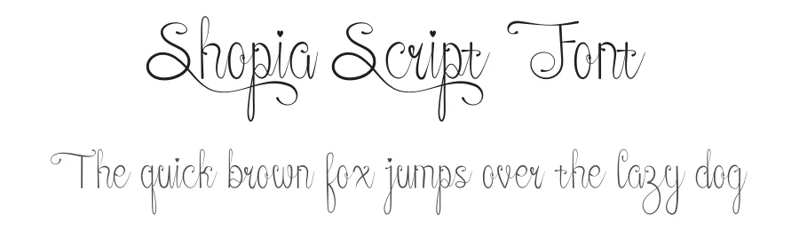 Shopia Script Font by ronistudio1 — Script Handwritten Font