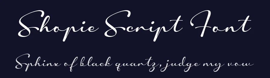 Shopie Script Font by Krismagraph — Script Handwritten Font — thumbnail 2