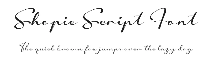 Shopie Script Font by Krismagraph — Script Handwritten Font