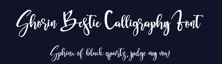 Shorin Bestie Calligraphy Font by Namara Creative Studio — Script Handwritten Font — thumbnail 2