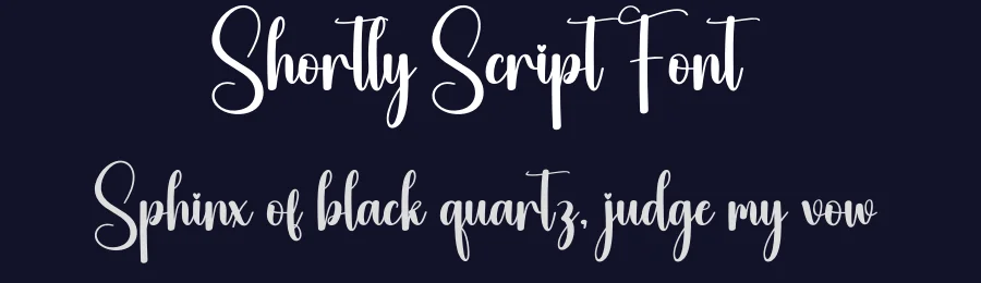 Shortly Script Font by creativeletter — Script Handwritten Font — thumbnail 2