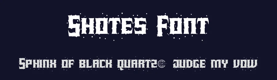 Shotes Font by RaisProject — Display Font — thumbnail 2