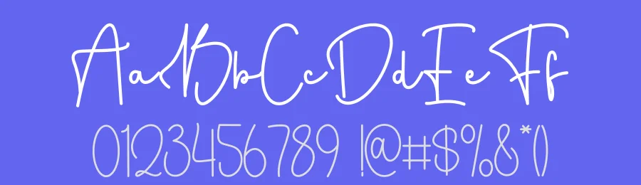 Shoulder Script Font by freshtypeink — Script Handwritten Font — thumbnail 3