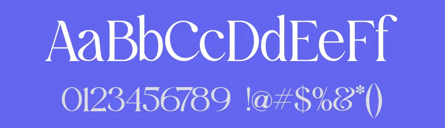 Shows Gracious Font by roomspace.cl — Serif Font — thumbnail 3