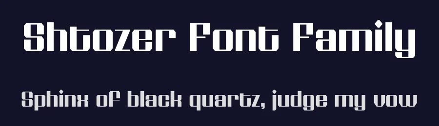 Shtozer Font Family by Pepper Type — Display Font — thumbnail 2