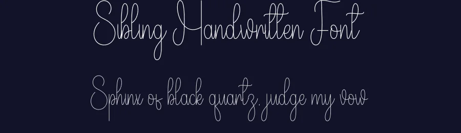 Sibling Handwritten Font by andikastudio — Script Handwritten Font — thumbnail 2