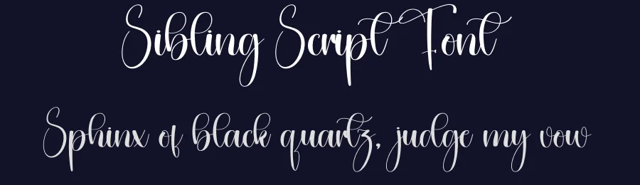 Sibling Script Font by creativeletter — Script Handwritten Font — thumbnail 2