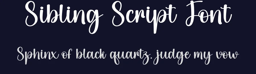 Sibling Script Font by creativeletter — Script Handwritten Font — thumbnail 2