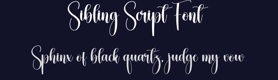 Sibling Script Font by creativeletter — Script Handwritten Font — thumbnail 2