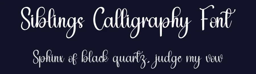 Siblings Calligraphy Font by inermediaSTUDIO — Script Handwritten Font — thumbnail 2