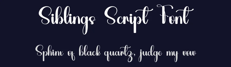 Siblings Script Font by inermediaSTUDIO — Script Handwritten Font — thumbnail 2