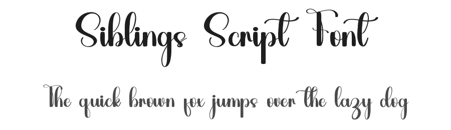 Siblings Script Font by inermediaSTUDIO — Script Handwritten Font
