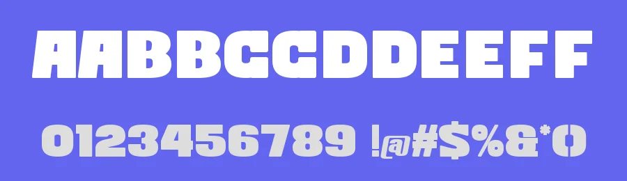 Side – Retro Bold Heavy Sans Serif Font by Almairatype — Display Font — thumbnail 3