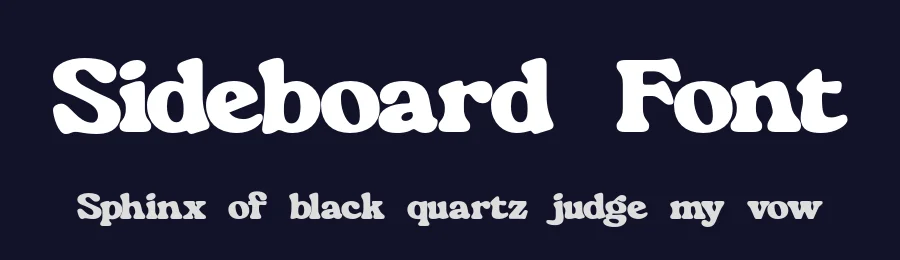 Sideboard Font by Surplus Type Co — Serif Font — thumbnail 2