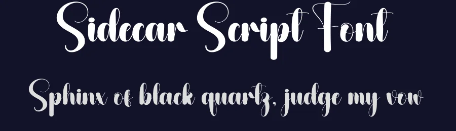 Sidecar Script Font by creativeletter — Script Handwritten Font — thumbnail 2