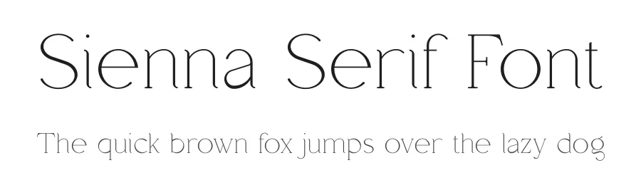 Sienna Serif Font by vpcreativeshop — Serif Font