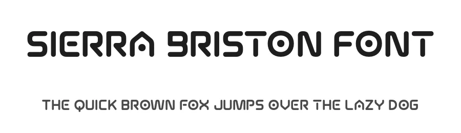 Sierra Briston Font by grezlinestudio — Display Font