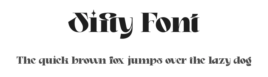 Sifty Font by Dharmas Studio — Decorative Font