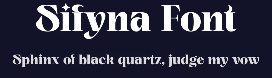 Sifyna Font by Rantautype — Serif Font — thumbnail 2
