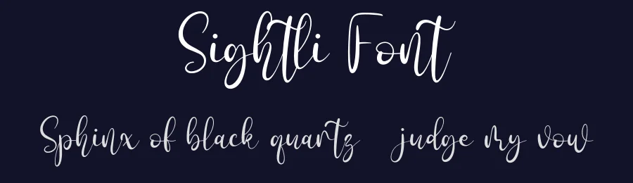 Sightli Font by Forberas Foundry — Script Handwritten Font — thumbnail 2