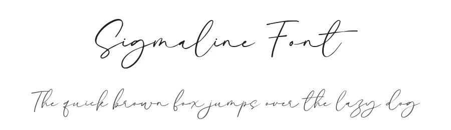 Sigmaline Font by metafontsy — Script Handwritten Font