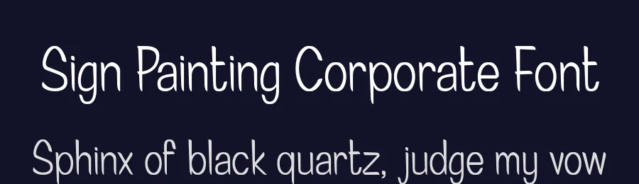 Sign Painting Corporate Font by Casloop Studio — Script Handwritten Font — thumbnail 2