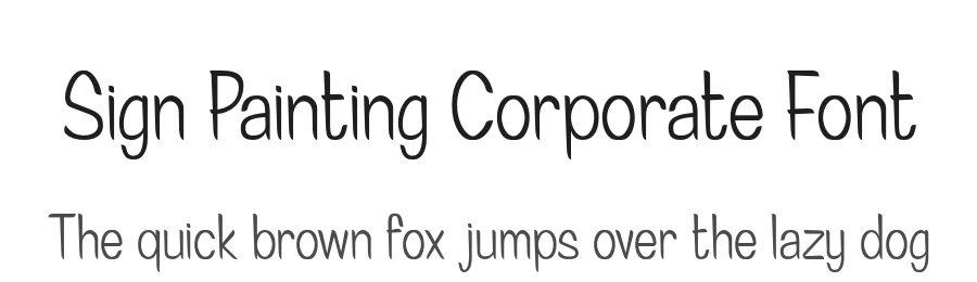 Sign Painting Corporate Font by Casloop Studio — Script Handwritten Font