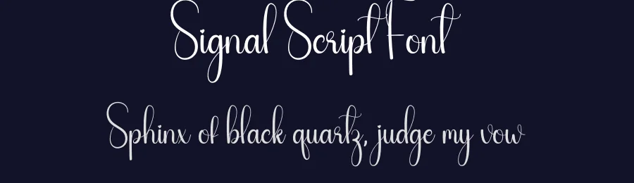 Signal Script Font by andikastudio — Script Handwritten Font — thumbnail 2