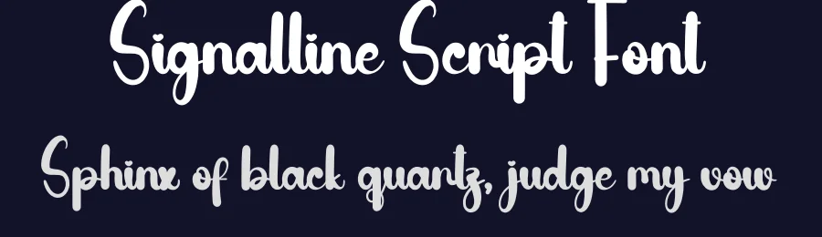 Signalline Script Font by andikastudio — Script Handwritten Font — thumbnail 2